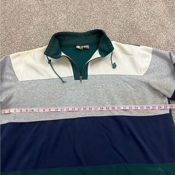 Vintage Oversized Rugby Grunge Sweatshirt Distressed Women's 3X - Picture 6 of 7